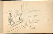 Sketchbook, Max Beckmann (German, Leipzig 1884–1950 New York), Sketchbook of graphite on paper
