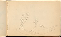 Sketchbook, Max Beckmann (German, Leipzig 1884–1950 New York), Sketchbook of graphite on paper