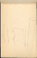 Sketchbook, Max Beckmann (German, Leipzig 1884–1950 New York), Sketchbook of graphite on paper