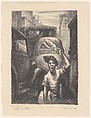 Newsboy, Carl G. Hill American, Lithograph