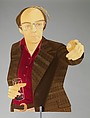 Philip Pearlstein, Alex Katz (American, born Brooklyn, New York, 1927), Oil on aluminum cutout painted front and back