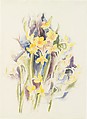Small Daffodils, Charles Demuth  American, Watercolor and graphite on paper