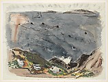 Off Bald Head, Small Point, Maine, John Marin American, Watercolor, gouache, charcoal, and graphite on paper