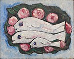 Banquet in Silence, Marsden Hartley  American, Oil on canvas board