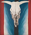 Cow's Skull: Red, White, and Blue, Georgia O'Keeffe  American, Oil on canvas
