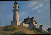 The Lighthouse at Two Lights, Edward Hopper  American, Oil on canvas