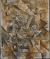 Still Life with Banderillas, Georges Braque French, Oil and charcoal with sand on canvas