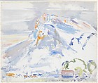 Tyrol at Kufstein, John Marin American, Watercolor on paper