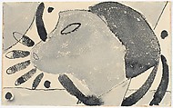 There Was a Cat Somewhere, Arthur Dove  American, Ink and watercolor on paper