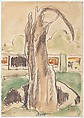 Tree, Arthur Dove American, Watercolor and ink on paper