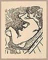 Seated Nude Asleep, Henri Matisse French, Woodcut