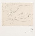 Woman with a Fishbowl, Henri Matisse (French, Le Cateau-Cambrésis 1869–1954 Nice), Chine collé etching