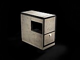 Bedside Table, Jean Dunand (French (born Switzerland), Lancy 1877–1942 Paris), Lacquered wood, ivory