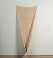 Vow, (Jammer), Robert Rauschenberg  American, Sewn fabric and rattan pole