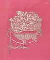 Roses, Paul Iribe (French, Angoulême 1883–1935 Roquebrune-Cap-Martin), Silk, metal thread