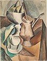 The Chocolate Pot, Pablo Picasso (Spanish, Malaga 1881–1973 Mougins, France), Watercolor and gouache with traces of charcoal on white laid paper