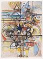 Untitled, Richard Pousette-Dart  American, Ink, watercolor, and opaque watercolor on paper
