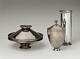 Covered tureen, Herman Rosse (American (born The Netherlands), The Hague 1887–1965 Nyack, New York), Monel metal