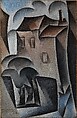 Houses in Paris, Place Ravignan, Juan Gris  Spanish, Oil on canvas