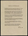 Home is a Foreign Place, Zarina (American, born Aligarh, India 1937–2020 London), Portfolio of 36 woodcut, printed chine collé with pen and black ink on paper