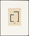 Home is a Foreign Place, Zarina (American, born Aligarh, India 1937–2020 London), Portfolio of 36 woodcut, printed chine collé with pen and black ink on paper