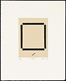 Home is a Foreign Place, Zarina (American, born Aligarh, India 1937–2020 London), Portfolio of 36 woodcut, printed chine collé with pen and black ink on paper