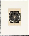 Home is a Foreign Place, Zarina (American, born Aligarh, India 1937–2020 London), Portfolio of 36 woodcut, printed chine collé with pen and black ink on paper