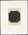 Home is a Foreign Place, Zarina (American, born Aligarh, India 1937–2020 London), Portfolio of 36 woodcut, printed chine collé with pen and black ink on paper