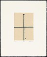 Home is a Foreign Place, Zarina (American, born Aligarh, India 1937–2020 London), Portfolio of 36 woodcut, printed chine collé with pen and black ink on paper