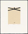 Home is a Foreign Place, Zarina (American, born Aligarh, India 1937–2020 London), Portfolio of 36 woodcut, printed chine collé with pen and black ink on paper
