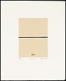 Home is a Foreign Place, Zarina (American, born Aligarh, India 1937–2020 London), Portfolio of 36 woodcut, printed chine collé with pen and black ink on paper