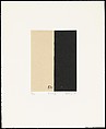 Home is a Foreign Place, Zarina (American, born Aligarh, India 1937–2020 London), Portfolio of 36 woodcut, printed chine collé with pen and black ink on paper