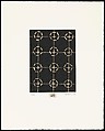 Home is a Foreign Place, Zarina (American, born Aligarh, India 1937–2020 London), Portfolio of 36 woodcut, printed chine collé with pen and black ink on paper
