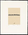 Home is a Foreign Place, Zarina (American, born Aligarh, India 1937–2020 London), Portfolio of 36 woodcut, printed chine collé with pen and black ink on paper