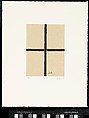Home is a Foreign Place, Zarina (American, born Aligarh, India 1937–2020 London), Portfolio of 36 woodcut, printed chine collé with pen and black ink on paper