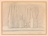 Still Life, Giorgio Morandi  Italian, Graphite on paper