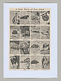 Untitled (Unlearning Instincts), Eva Koťátková (Czech, born Prague, 1982), 96 collages on paper