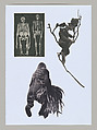 Untitled (Unlearning Instincts), Eva Koťátková (Czech, born Prague, 1982), 96 collages on paper