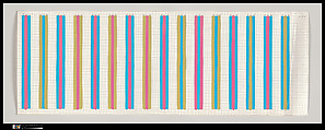 Untitled [Sequence Study Towards 'Elysium'], Bridget Riley  British, Gouache and graphite on graph paper