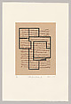 Letters from Home, Zarina (American, born Aligarh, India 1937–2020 London), Portfolio of woodcut chine collé and metalcut chine collé on paper