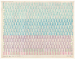 Passare III #16 #7 (After Sonic Youth: 16-19), Paul Sharits American, Porous point pen and inks on graph paper