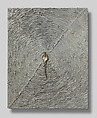 Untitled (Spoon), Lucas Samaras (American (born Greece), Kastoria 1936–2024 New York), Liquid Aluminum and spoon on wood