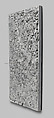 Untitled (Pin), Lucas Samaras (American (born Greece), Kastoria 1936–2024 New York), Sculp-Metal, liquid aluminum, safety pin on wood