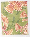 Sample, Robert McBratney and Company, Linen, printed, American