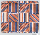 Textile sample, Wiener Werkstätte, Cotton