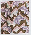 Textile sample, Wiener Werkstätte, Silk