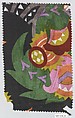 Textile sample, Wiener Werkstätte, Silk