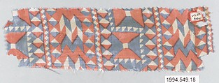 Textile sample, Wiener Werkstätte, Silk