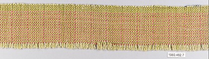 Textile sample, Kjels Juul-Hansen  American, Cotton