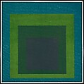 Homage to the Square: Soft Spoken, Josef Albers American, born Germany, Oil on Masonite